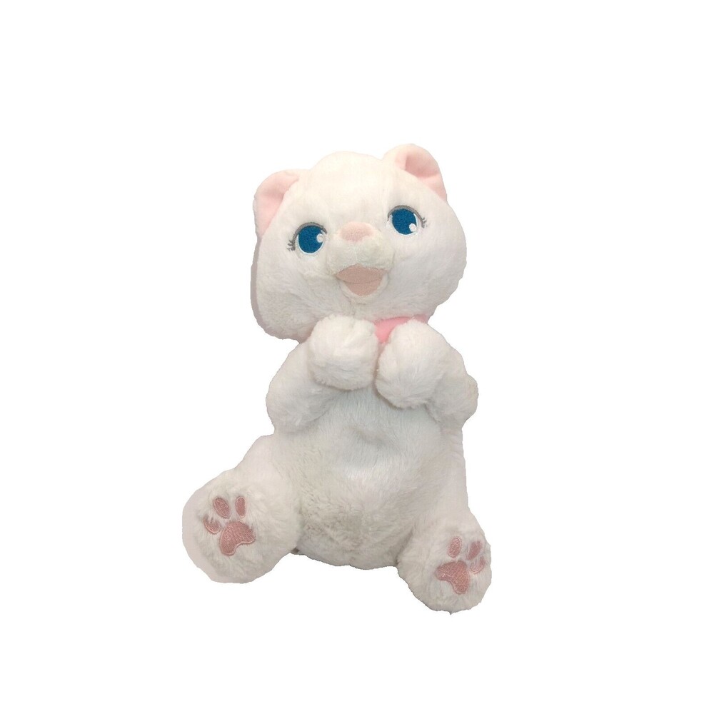 Disney Park Babies Aristocats Plush Marie White Cat Kitten Kitty Cat No Blanket